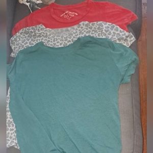 Set of 3 Womens tshirt size XL